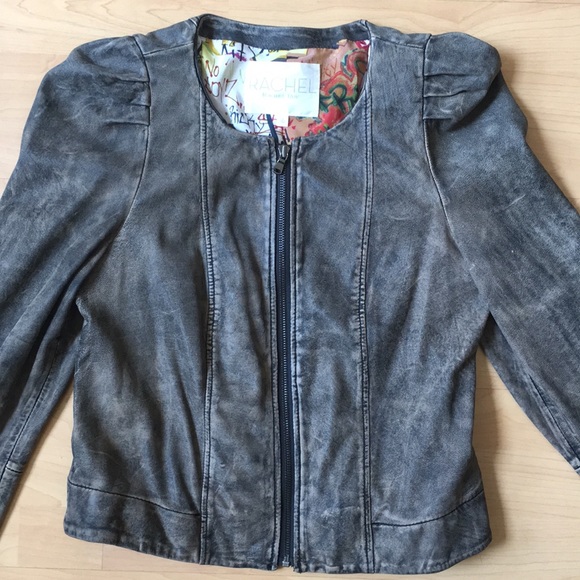 Rachel Roy leather jacket - Picture 2 of 5